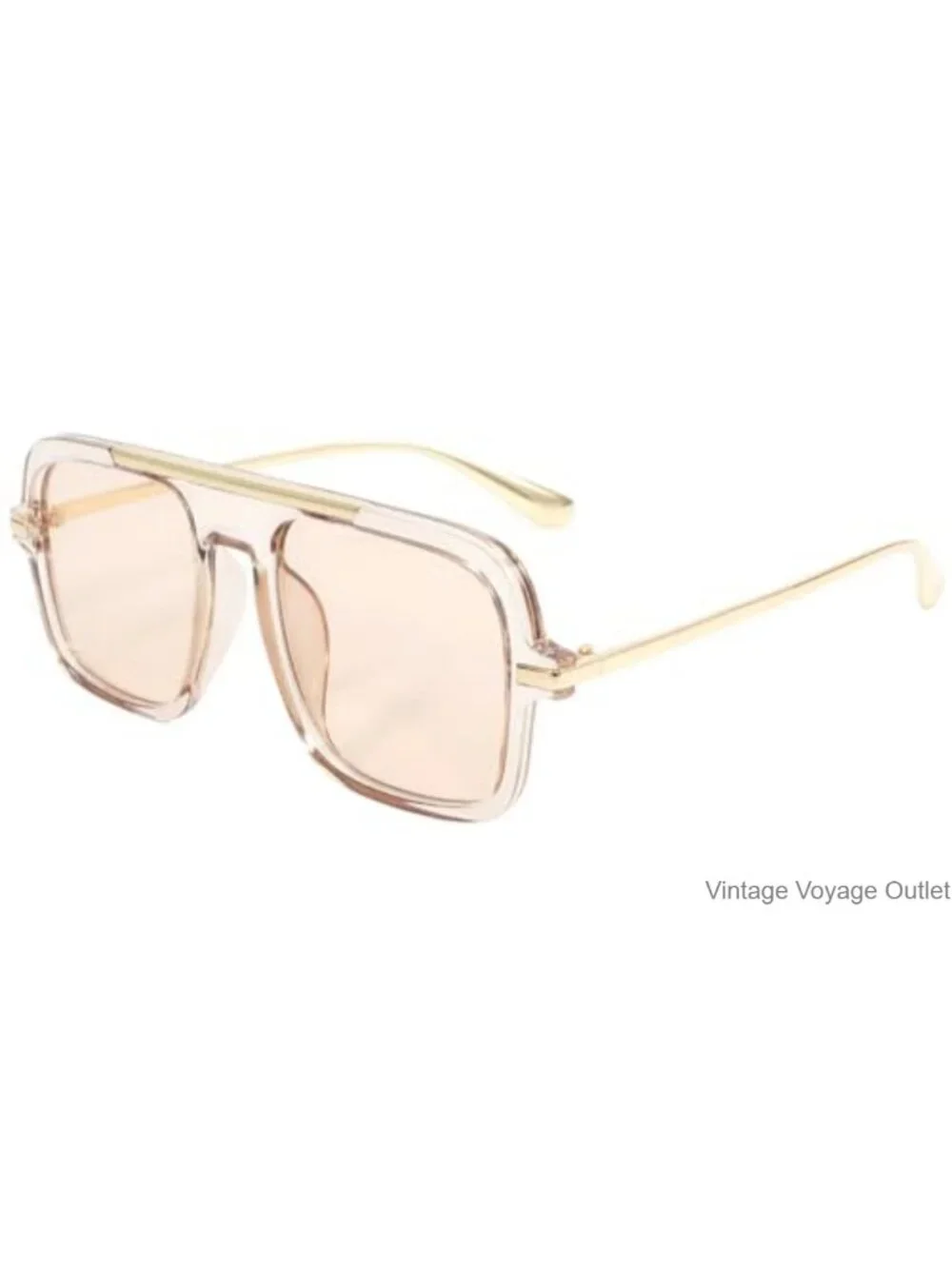 Retro Oversized Pilot Sunglasses Unisex 80s 90s UV400